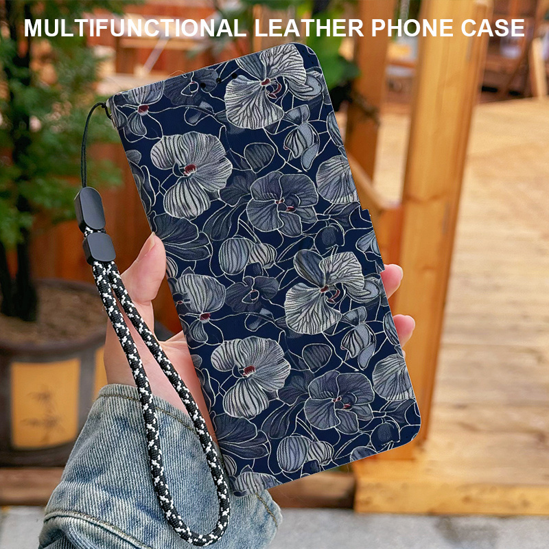 TEMU Phone Case - Magnetic Flip Wallet Phone Case Suitable For Galaxy A73 5g/a72/a71/a71 5g/a70/a56/a55 5g/a54 5g/a53 5g/a52/a52 5g/a52s 5g/a51/a51