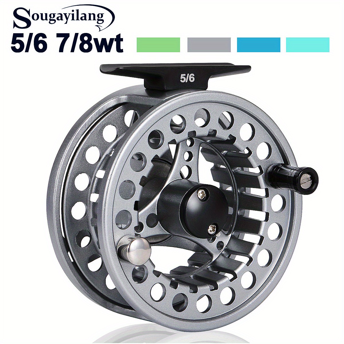 02B-HVCE New Graphite Large Arbor Cassette Fly Reel