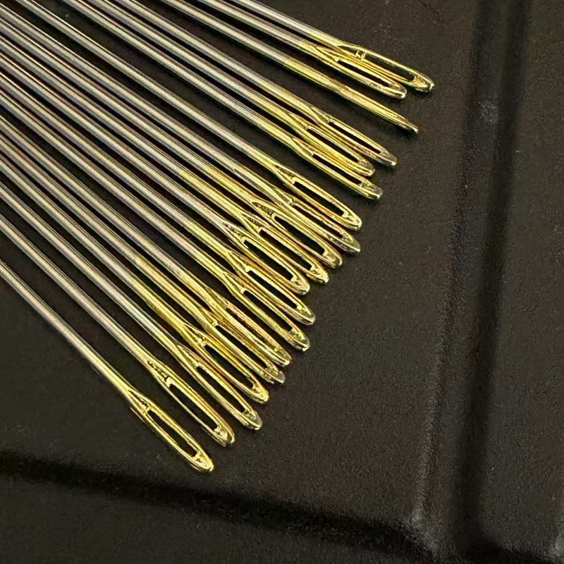 Big-Eyed Golden Tail Home Sewing Needle, High Quality and Durable