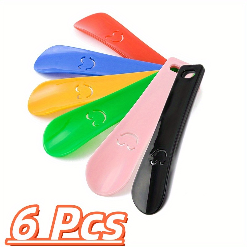 2/4/6pcs Mini Shoe Puller, Shoe Lifter, Portable Shoe Horn Easy Slip Aid Shoe Lifter, A Helper For