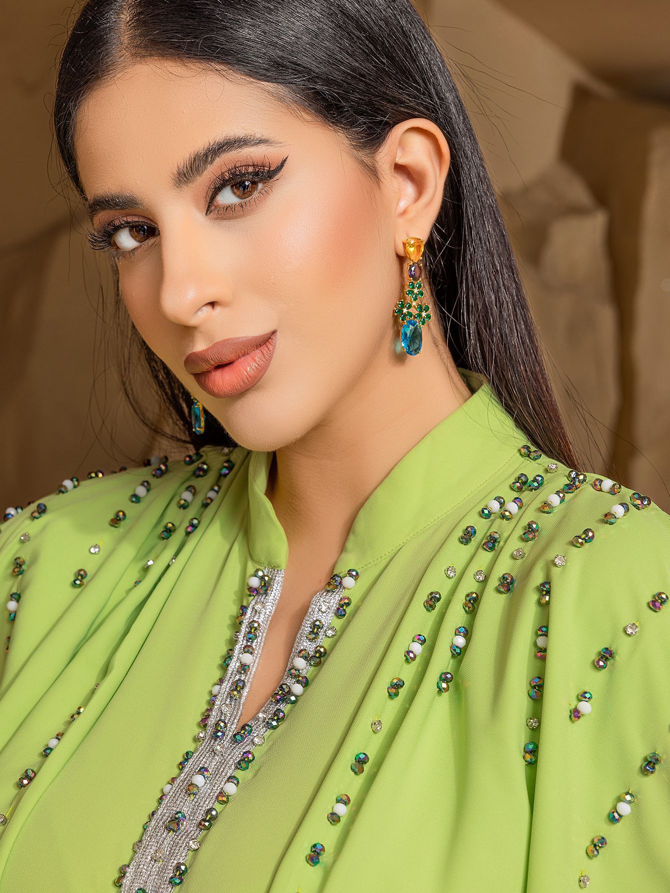 ba3080 emerald green middle eastern inspired half turtleneck - Temu Pakistan