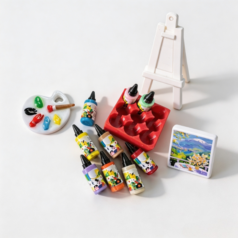 Image of 13pcs Dollhouse Scene Miniature Simulation Ornament Props, Micro Scene Simulation Decorative Items, Gnome-themed Miniature Garden Decorative Additions, Suitable 14 And Up, Decorative Collectibles