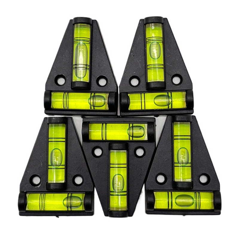 TEMU 5pcs Niveaux de Camping-Car , Niveleur à Bulle de Vérification Croisée pour Accessoires de Camping-Car, Outil de Nivellement pour Remorque de