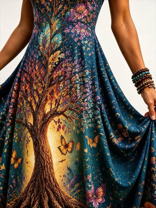 womens boho paisley print maxi dress bohemian floral v neck sleeveless flowy a line long dress casual summer beach vacation outfit
