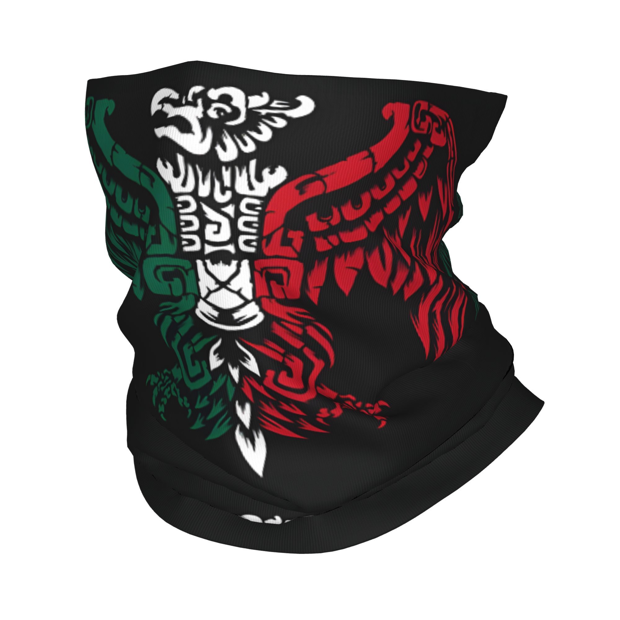 

Aztec Eagle Mexican-inspired Lightweight Bandana - Neck Gaiter, Scarf, And Headband