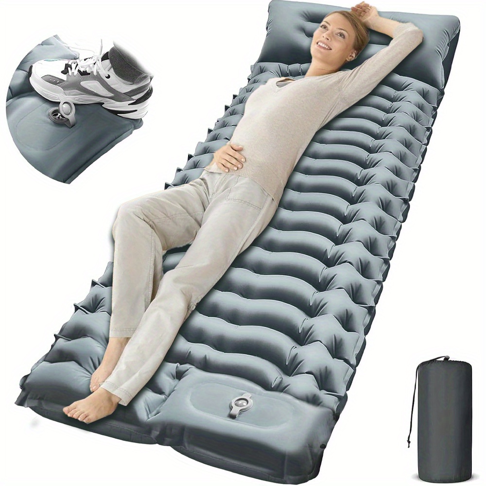 Sleeping Mat Self-inflating Thickened Air Mattress For Outdoor Camping Hiking Traveling