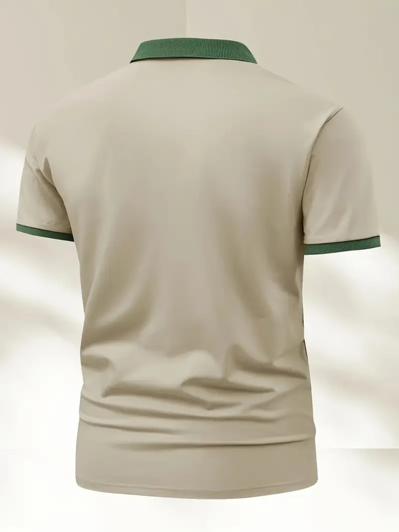 FF4518 Classic BQSS Print Men'S Golf Collar Polo Shirt | Durable, Elastic, Breathable, Short Sleeve, Suitable for All Seasons, Outdoor Leisure, Comfortable