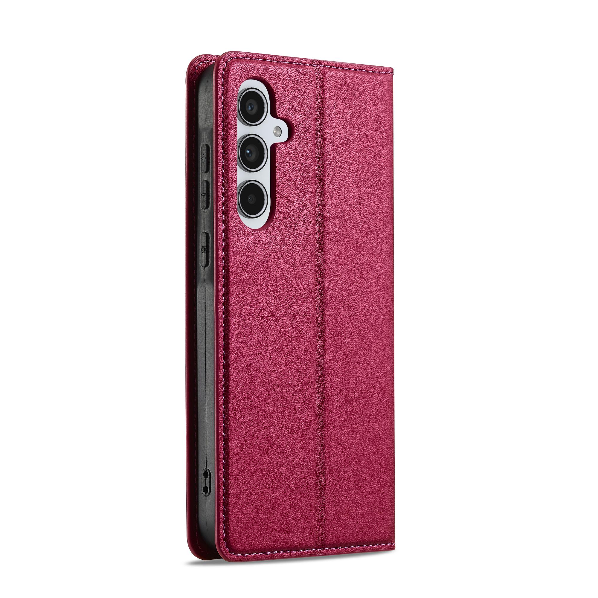 TEMU Phone Case: Suitable For Galaxy A17/a16/a15 Phone Case, Business Solid Color High-end Fine-texture Galaxy A35/a36 Phone Cover, Classic -thin For