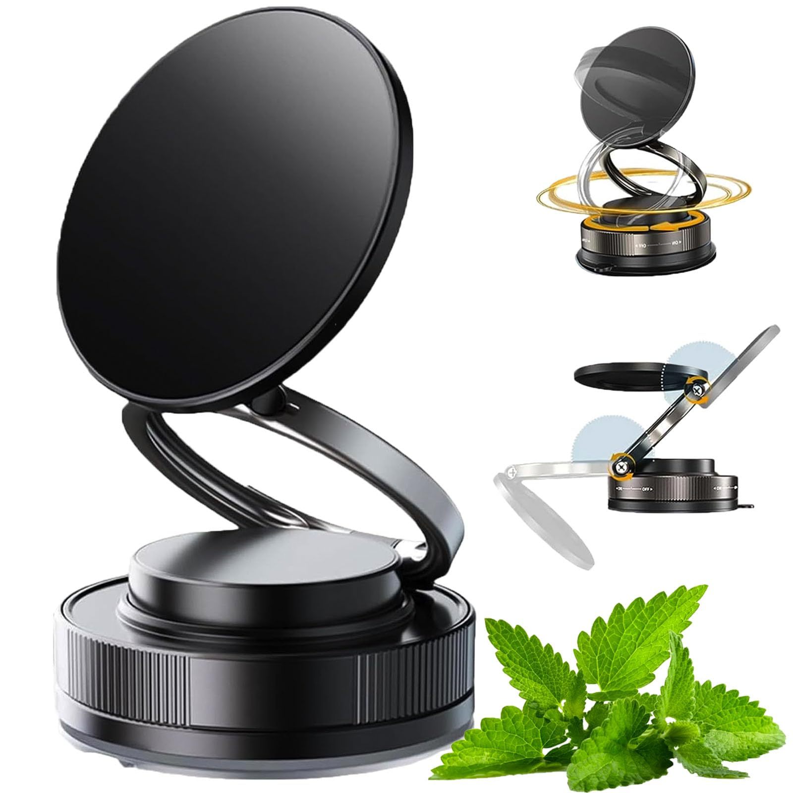 360 rotatable magnetic phone holder strong suction cup suitable for car gym shower or compatible with all smartphones birthday gifts car accessories car details 0