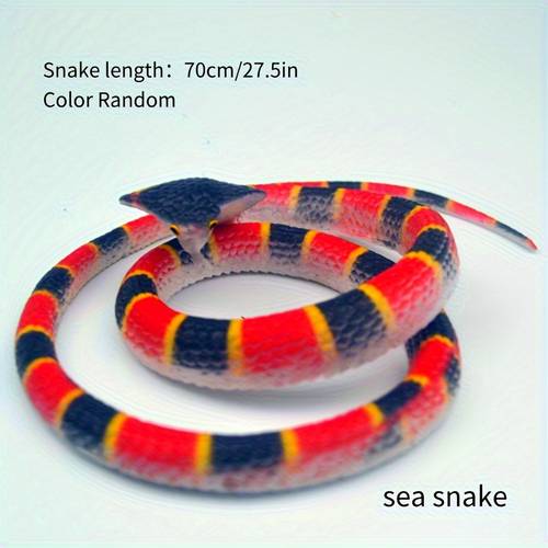 3pcs Set of Realistic Rubber Snakes, Suitable for Pranks and Performances, Battery-free Snakes, Special for Party Activities, Featherless Design