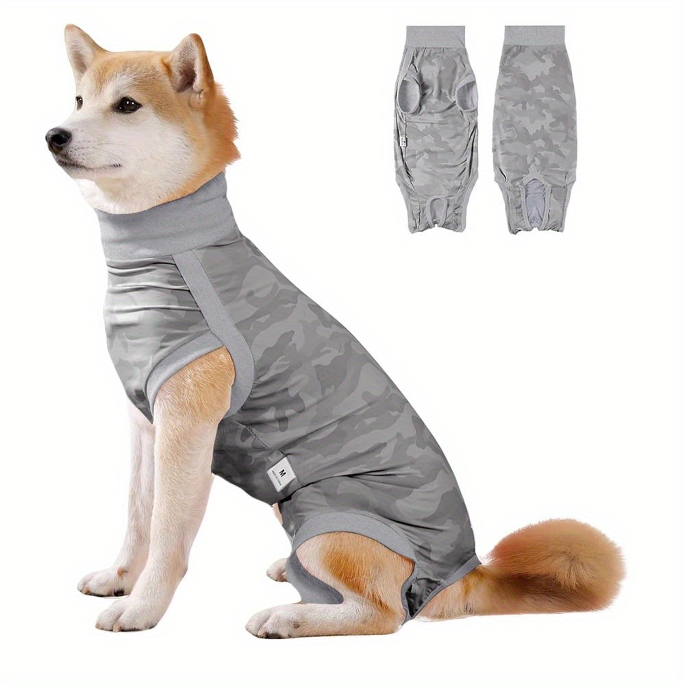 dog recovery onesie surgery breathable spay suit cone Temu Australia