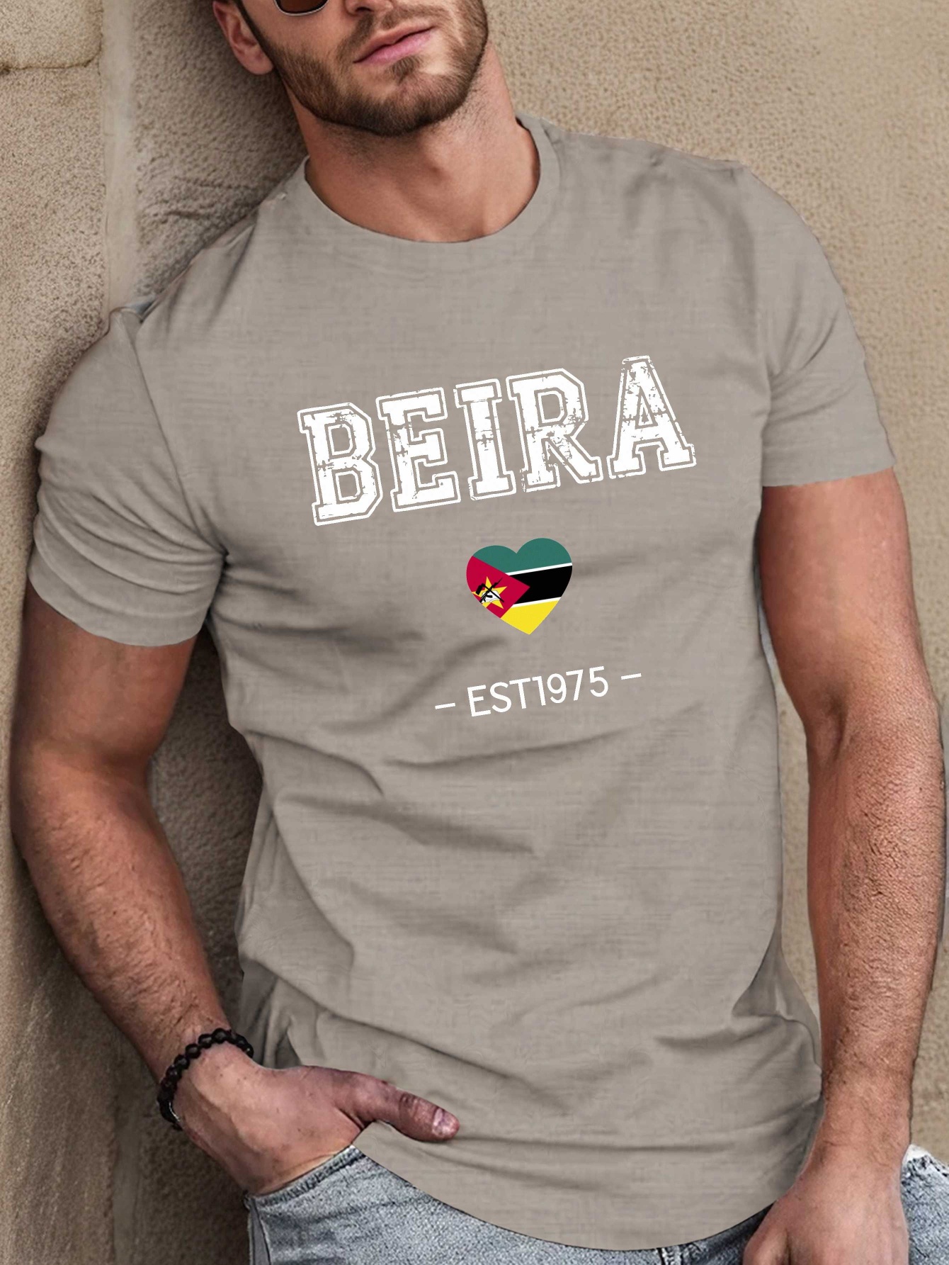 T-shirt com Estampa de Beira, Moçambique 5