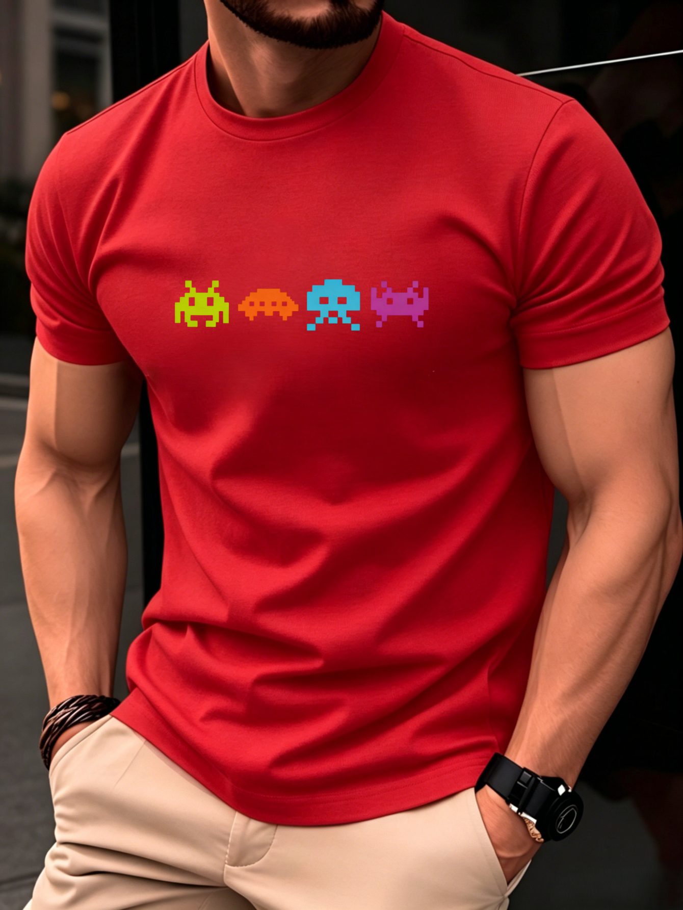 Retro-Gaming-T-Shirt für Herren & Damen