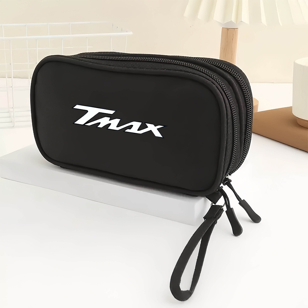 TEMU 1 Stück Tmax Tech-Gadget Organizer-Tasche kompatibel mit Kabeln – Langlebige Reisetasche mit Reißverschlussfächern & Tech-Halter (Herrenstil) –