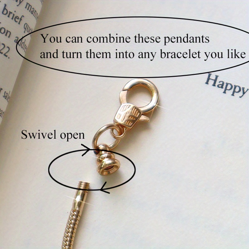 Women's Vintage Boho Adjustable Charms Bracelet Set