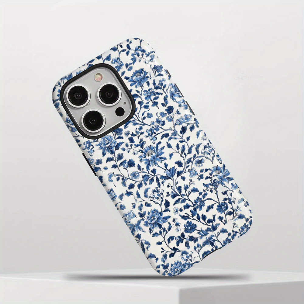 TEMU 2-in-1 Phone Cover, , Impact-resistant, Fashionable , Compatible With Iphone Models 16, 15, 14, 13, 12, 11, 8, 7, Plus, Pro, Max, Ideal For ,