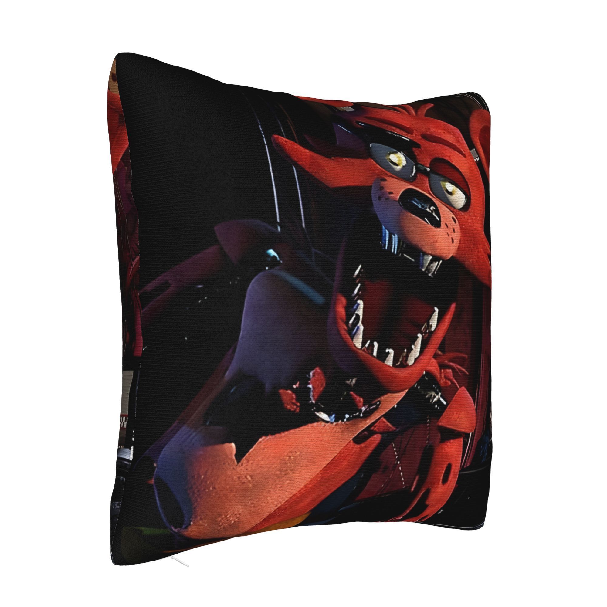 1pc fox sofa cushion cover soft zipper closure decorative pillowcase suitable for   room types modern fox print design with zipper closure hand washable cover only no filling fits traditional modern decor for 18x18 inch pillows