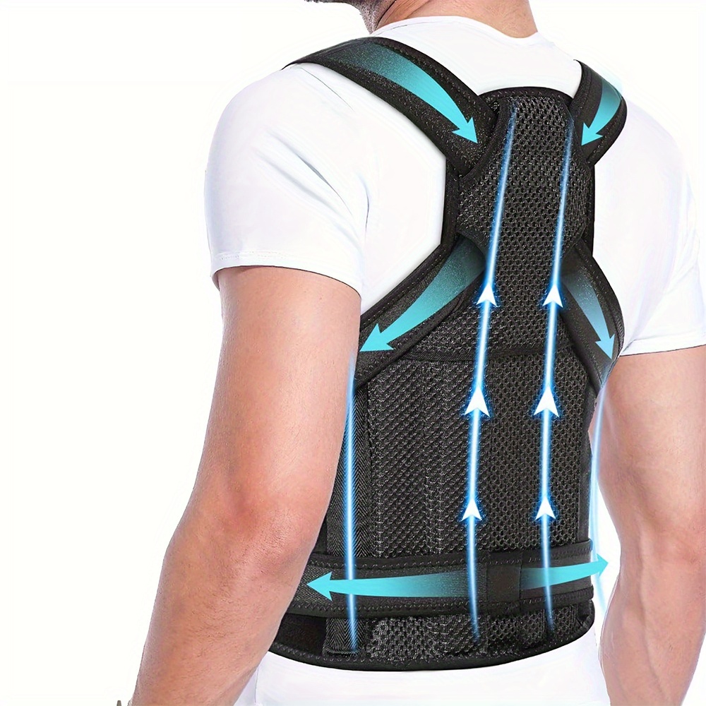 Ceinture De Soutien Dorsal Réglable - Correcteur De Posture Neuf