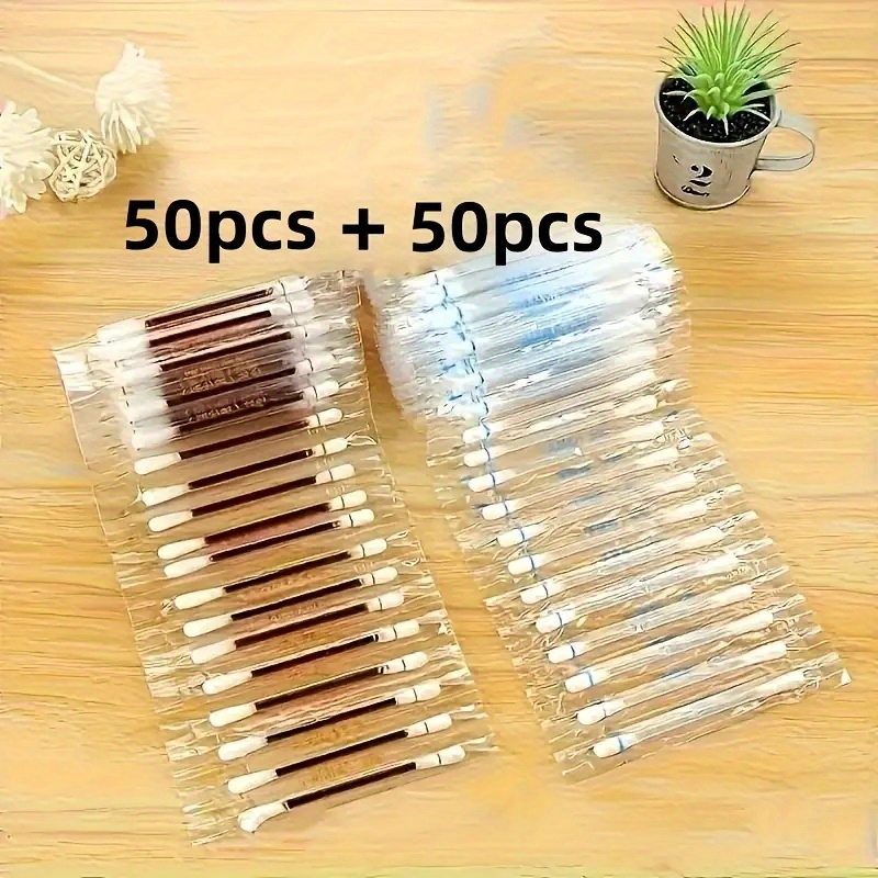 100 st jod+alkoholpinnar, vårdpinne, husdjurspinne, nödsituationstillbehör, individuellt förpackade, portabla, lämpliga för utomhusaktiviteter, sport, , arbete, hemmet, skolstarten, , halloween m.m | Fri På Produkter Som Skickas Från Temu | Temu