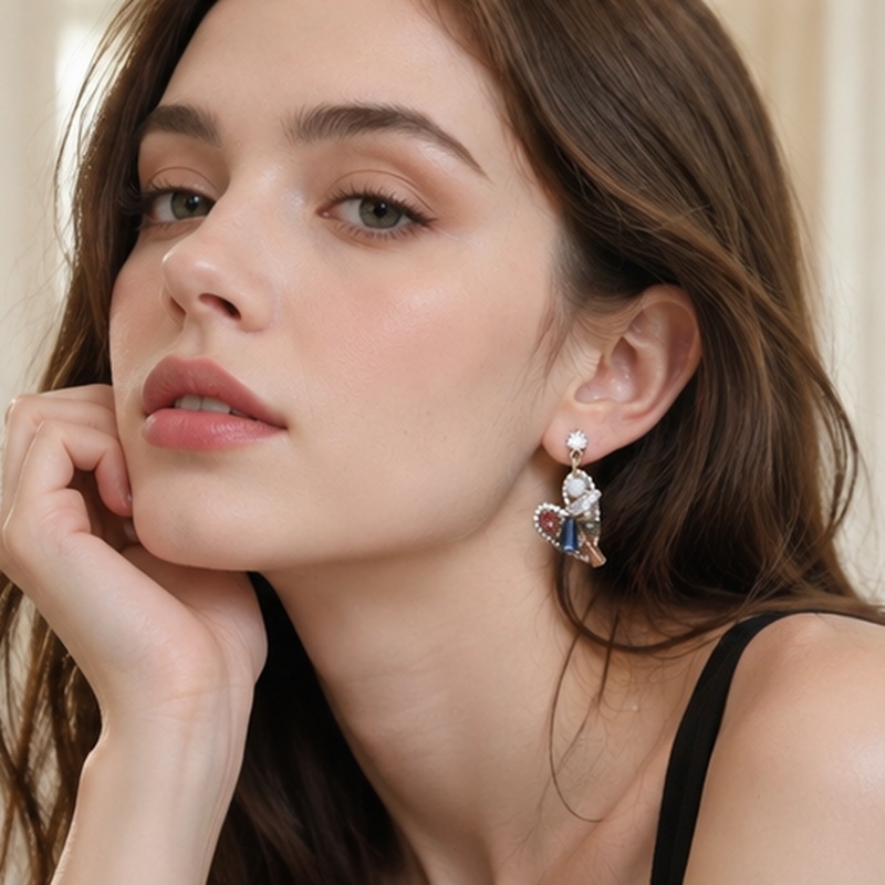 Women's Elegant Graceful Earrings with Sophistication