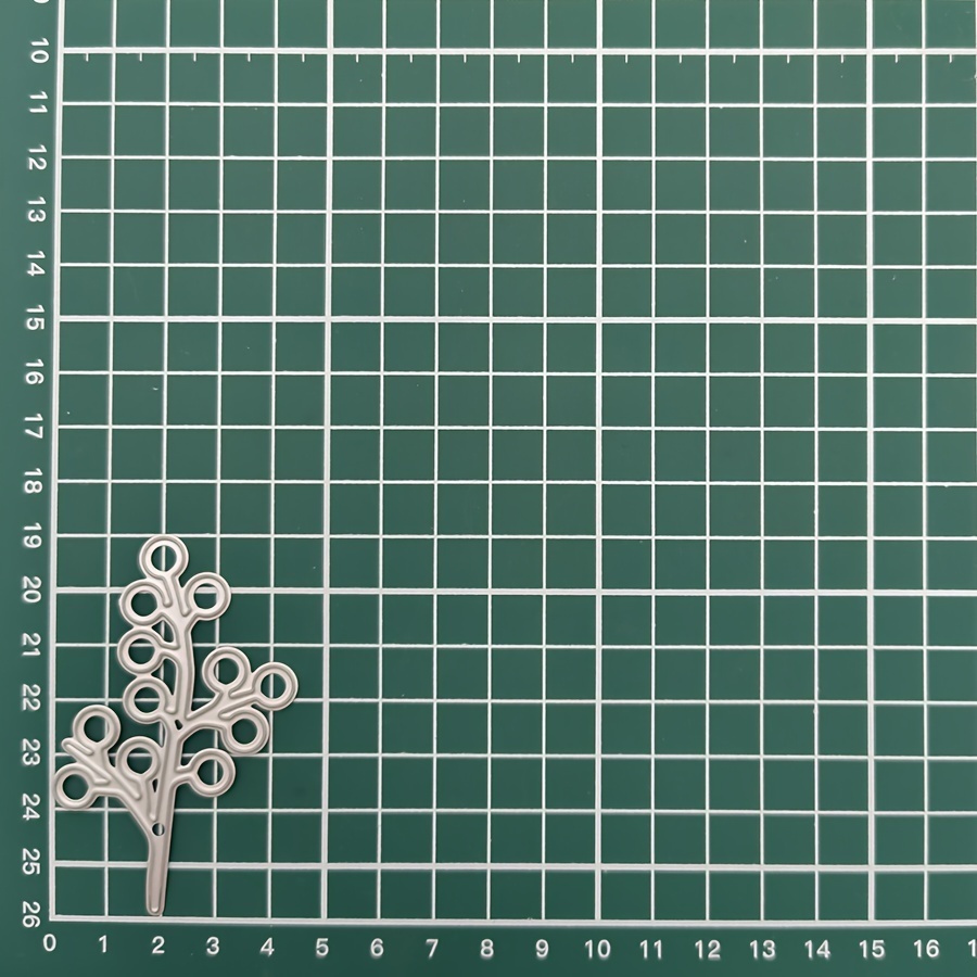 2025 New Release Metal Cutting Dies Featuring Berry Branches And Pine Needles For Scrapbooking, Card Creation, Stencils, And Photo Albums