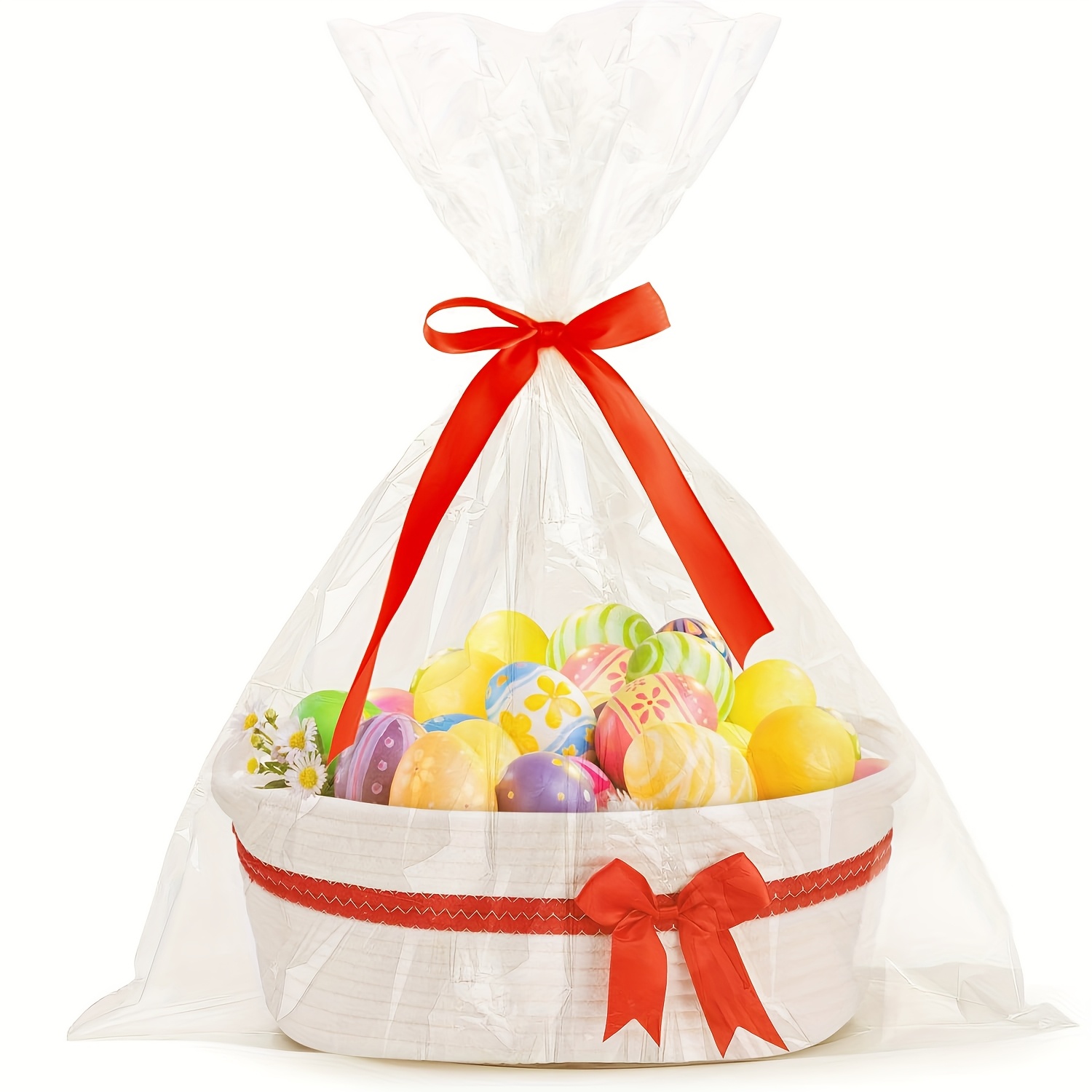 Decorative handled gift baskets
