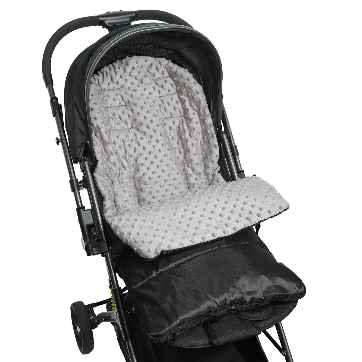 Windproof Thermal Seat Cushion for Strollers, Double-Layer Fabric