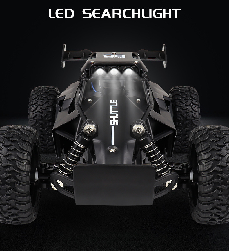 1:16 Scale All Terrain RC Off-Road Vehicle, 2.4GHz RC Kids Toy Car, Durable Alloy And Plastic, Fun Racing Car Model That Can Climb And Drift - Perfect As Party Favors And Holiday Gifts