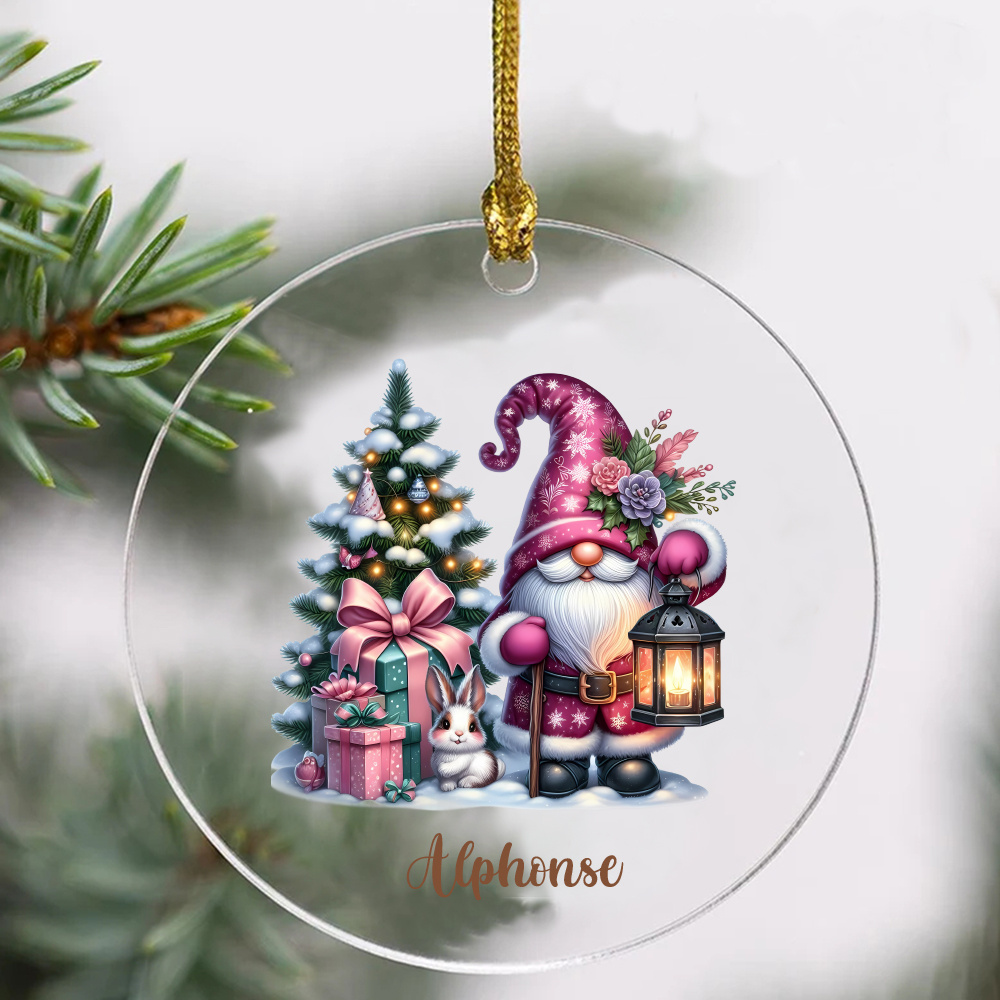 

1pc Christmas Ornament, Snowman & , Personalized , Home & , No Needed, For &