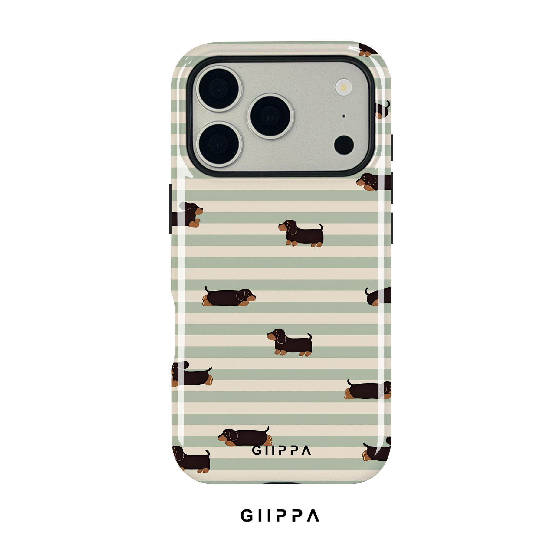 TEMU Phone Case: White Glossy Film Case/tough Dual Layered/superior Protection/durable/phone Case For Iphone 17/16/15/14/13 Pro