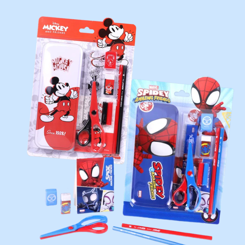 

& Spiderman Set - Metal , , , And - Back To School Supplies For