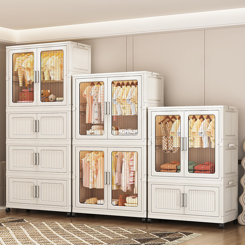 closet organizer plastic cloth rack