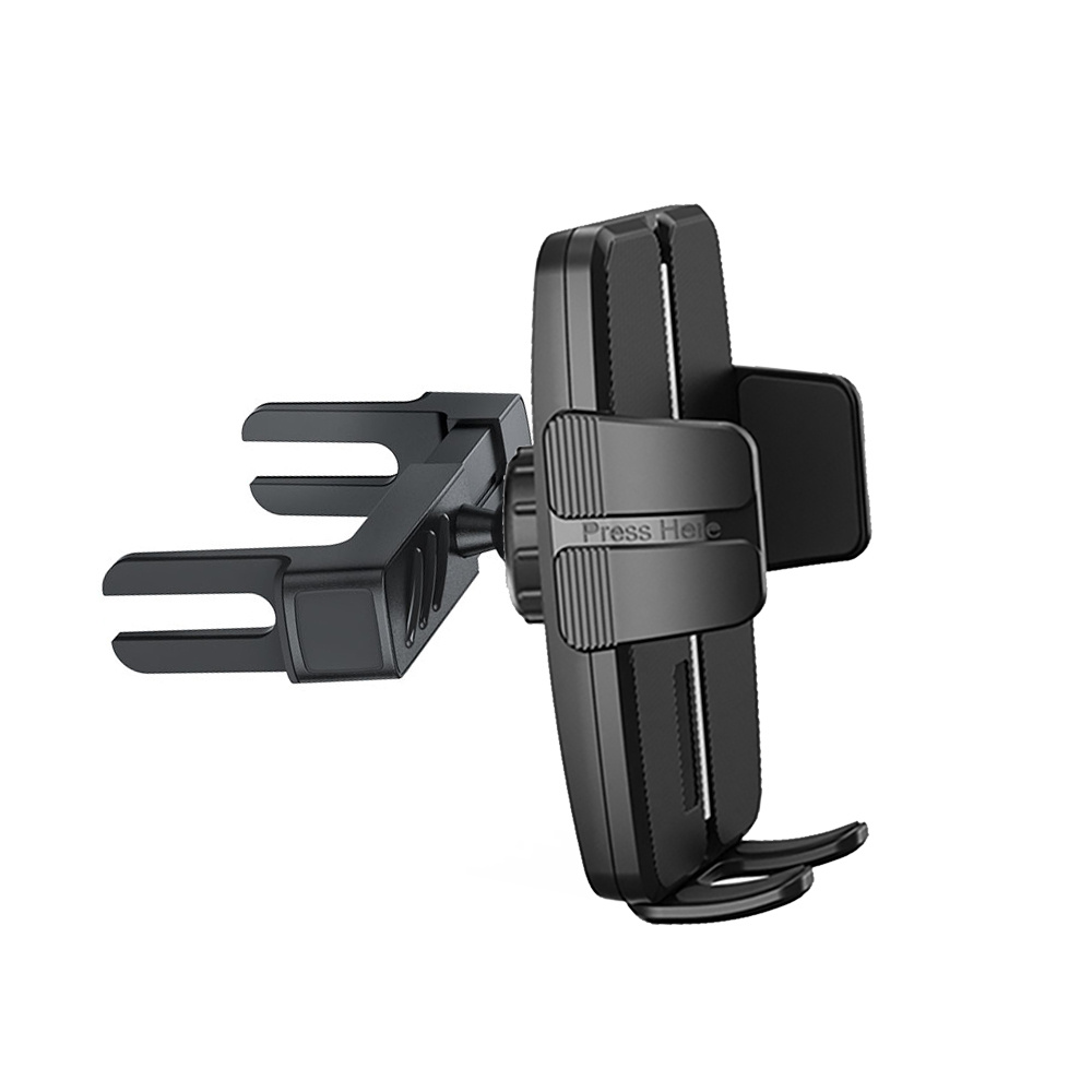 TEMU Car Phone Holder For Round Air Vent Circular Vent Mount One-handed Operation Scratch Prevention Universal Car Phone Mount