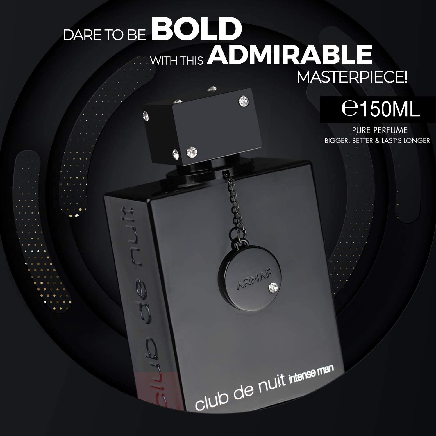 TEMU Armaf Men's Perfume Spray, 3.6 Ounces/ 6.8 Ounces. Pineapple Fragrance. Elegant . Long-lasting . Suitable For Occasions Such As Parties, Dates, And Office Use. Hair Perfume, Date Night Scent