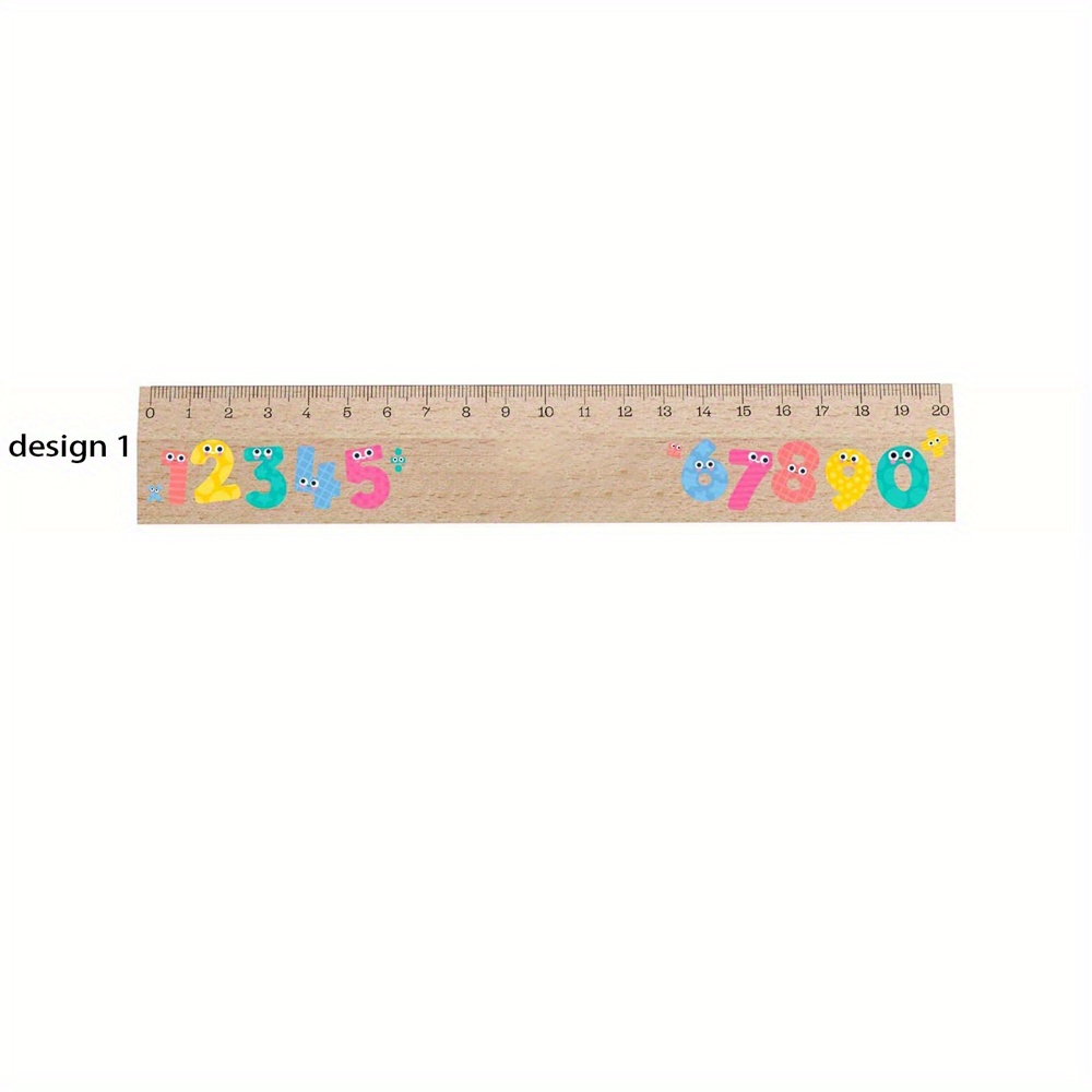 Personalized Wooden Ruler, Essential for Students