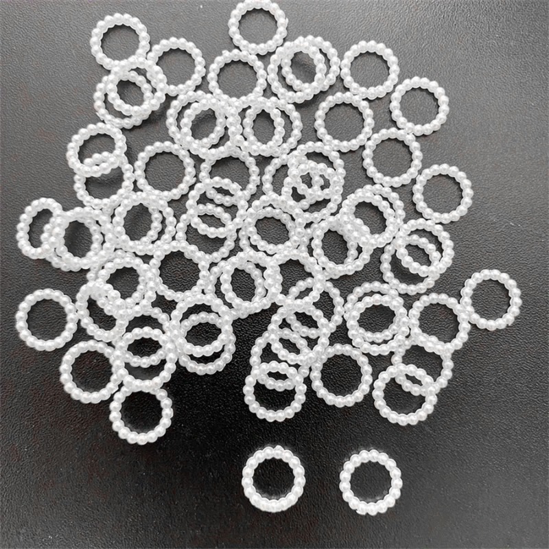 TEMU 300pcs 12mm White Round Beads, Beads And Bead Assortments, Suitable For Handmade Beading, Hairpin Tassels, Bracelets, Headwear Earrings, Rings,