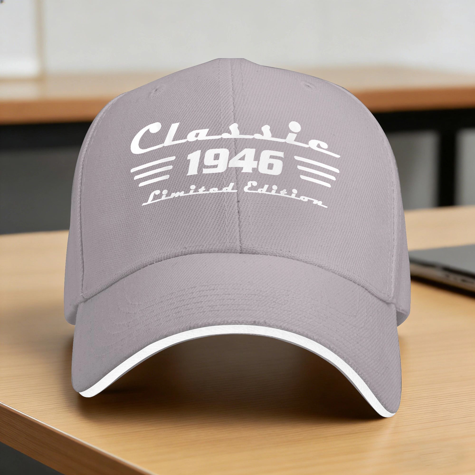 TEMU Classic 80 Birthday Decorations Men 80yr 1946 80th Birthday Casual Baseball Summer Trucker Hat Outdoor Sport Hip Hop Hats