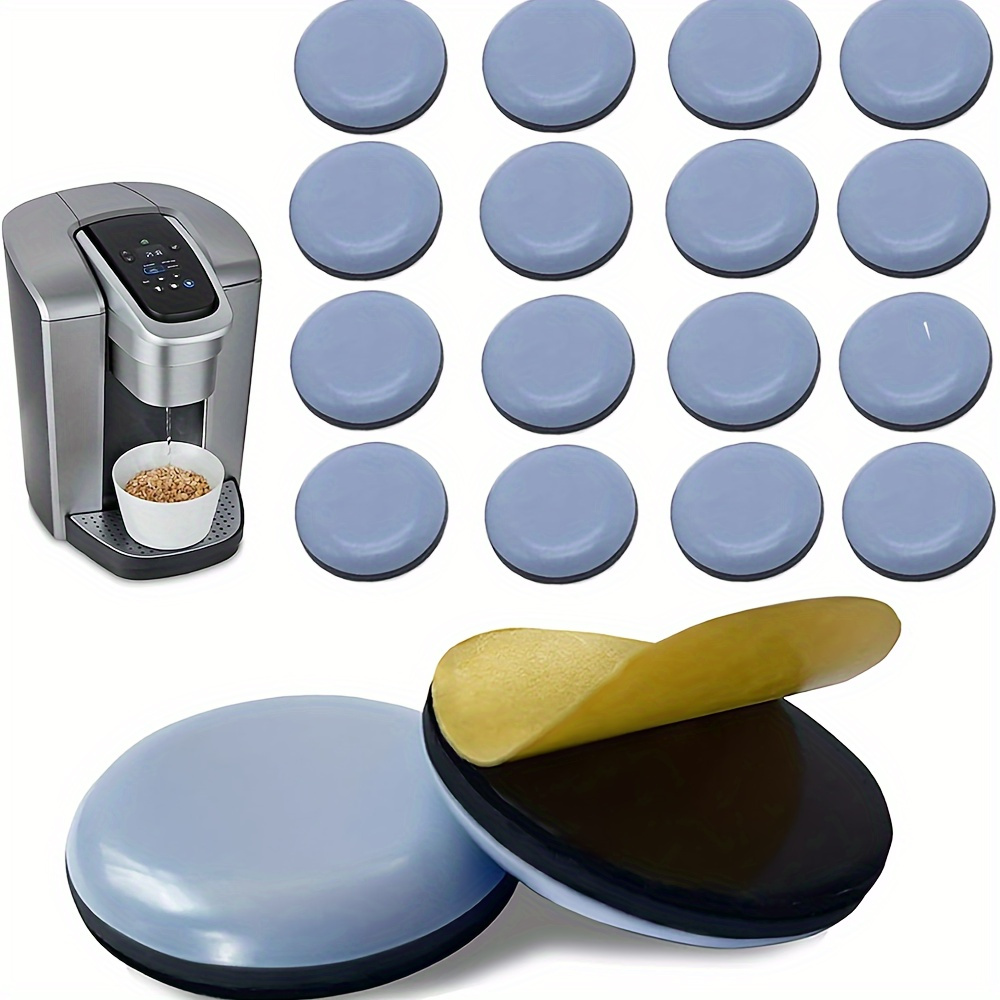 8/12/16pcs Pack Self-adhesive Ptfe Sliders Suitable For Coffee Makers, Blenders, Microwaves & Appliances - -coated Gliders, Furniture Movers For Home, Housewarming Gifts, For Ovens, Mixers, Air Fryers