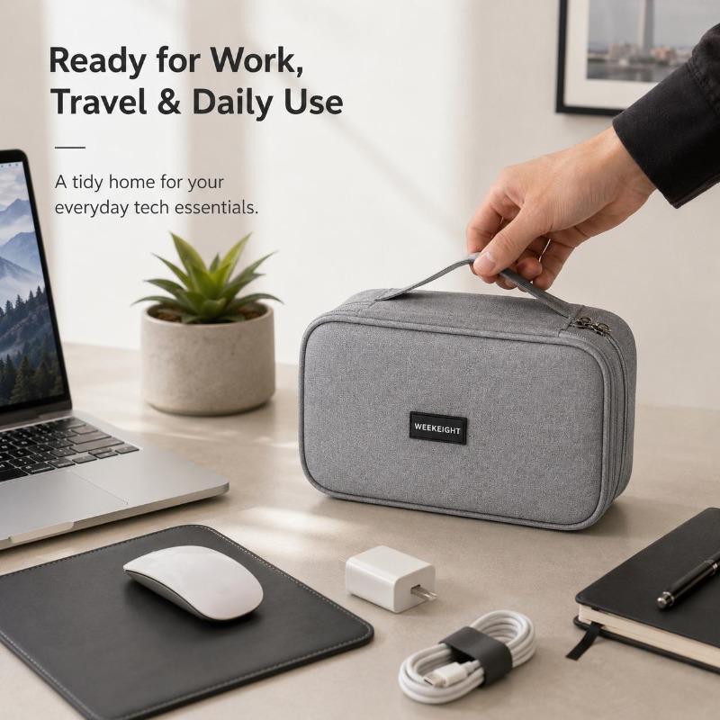 Digital Additions Storage Box for Cables and Accessories