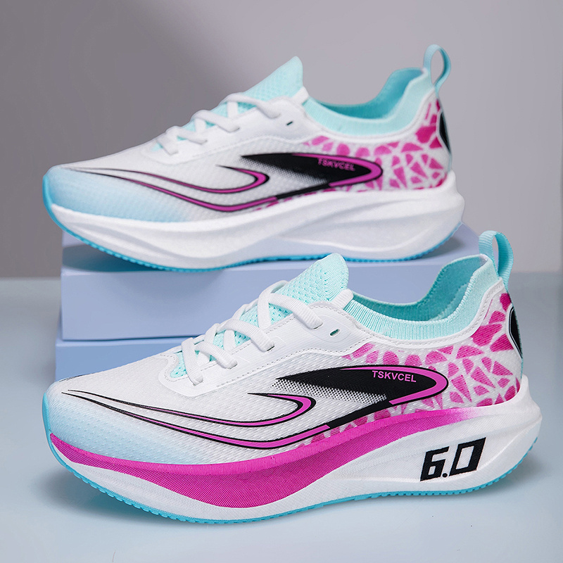 Couple Outdoor Fashionable Casual Running Shoes, Lightweight And Breathable Fabric, Thick Sole Women's Sports Shoes, Suitable For Student Campus And Training, Women Shoes, Sneakers