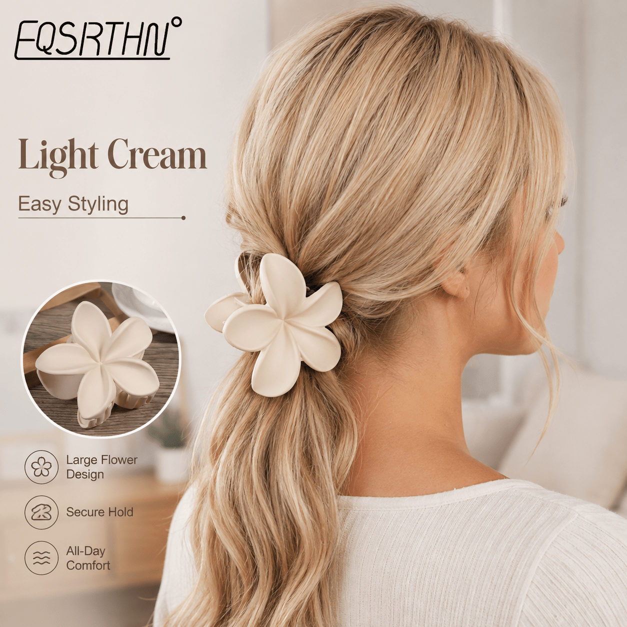 28pcs Elegant Flower Hair Claw Clips Set
