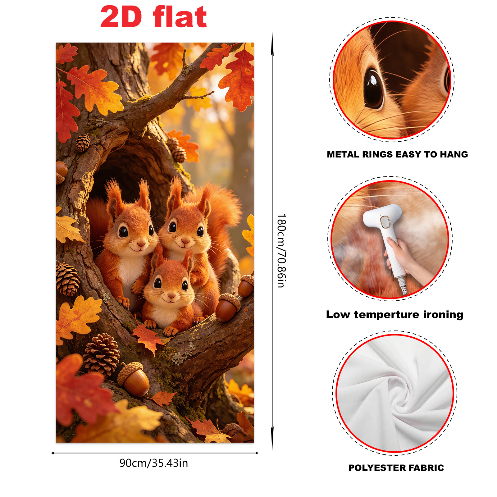 TEMU 2d Flat, 2d Door Banner, 2d Flat Banner Party Banner, Pull Flag/party Banners (35*70 Inches/90*180cm), Material, 2d Flat Printed Door Banner,