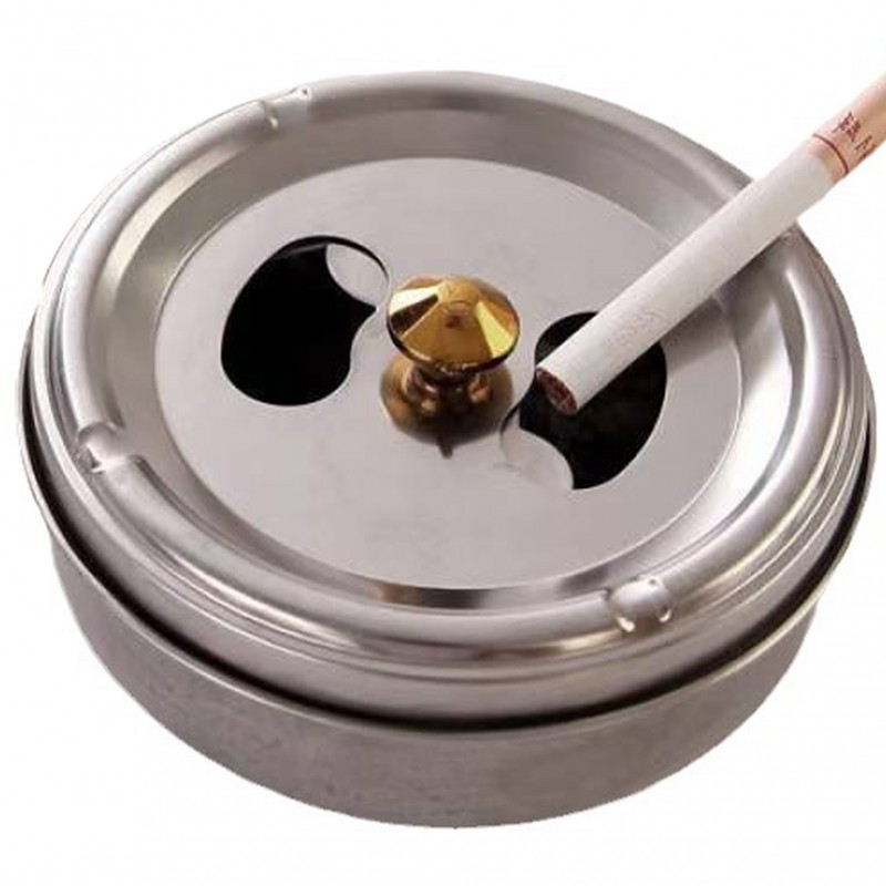 cigarette ash collector Mini Wooden Car Ashtray - Portable Eco-Friendly Holder for Car Plastic Battery Silverplated Cigarette Ash Collector Or