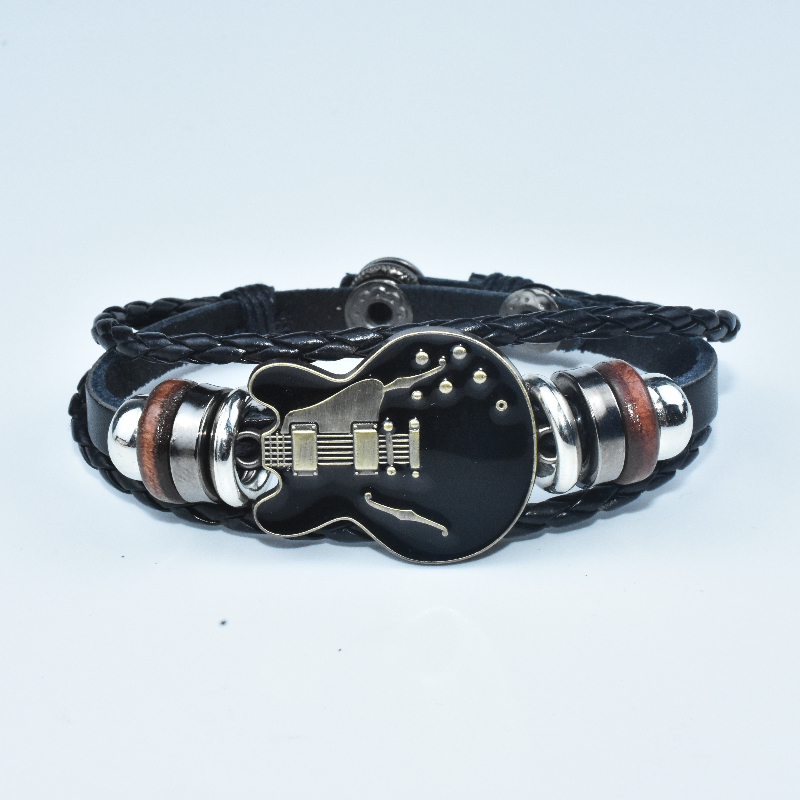 TEMU 1pc Brazalete de Decoración para de Festival, Brazalete de Cuero Sintético de Aleación de con Estilo de Hebilla Triplamente Plegada, Accesorio