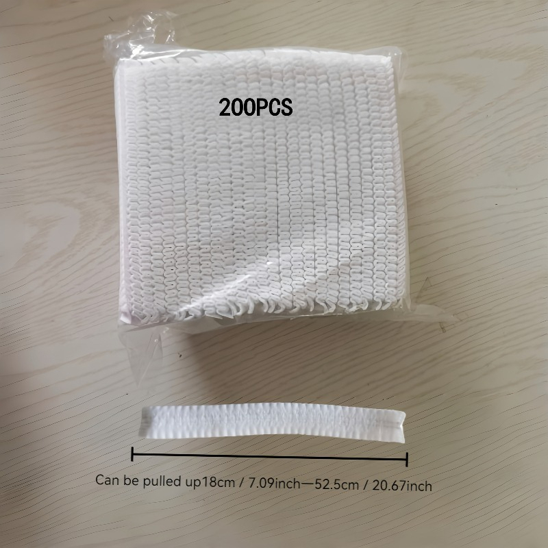 TEMU 200pcs Disposable Broom Covers, Household Essential Dusting Cloth Covers, Electrostatically Attracts Hair And Dust For