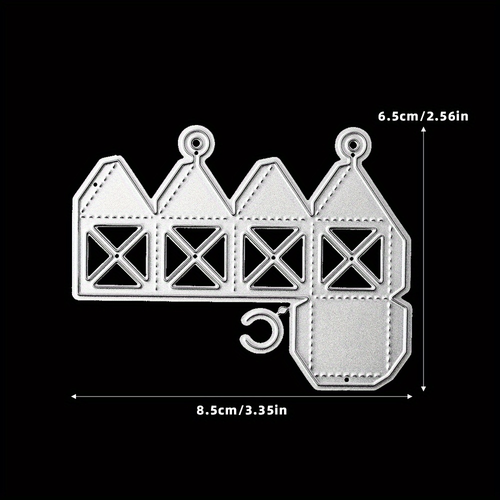 Image of Scrapbooking Outlets 1pc A Small Outdoor Light With Extremely Strong Metal Cutting Die -card Making, Scrapbooking, Diy Cards, And Photo Album Decorations - Die Cut With High-quality Stencil