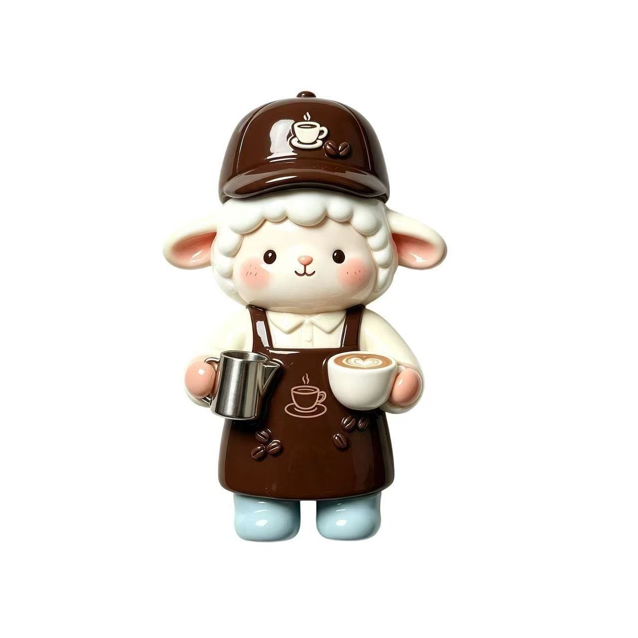 TEMU 1pc 3d Relief Craft Resin Magnetic Fridge Magnet, Barista Magnet, Decor Magnet - Suitable For Kitchen, Refrigerator, Dishwasher, Whiteboard,