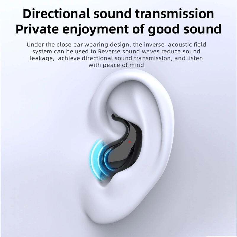 Auriculares inalámbricos T70 de alta calidad con sonido de alta fidelidad, salida potente, función de carga de emergencia, controles táctiles de voz HD, conexión automática para llamadas en ambos oídos y pantalla de nivel de batería