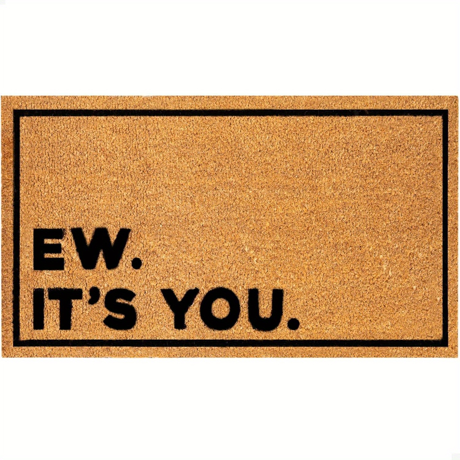 TEMU Funny Doormats - 24 X 16 Non-slip Durable Welcome Doormats With Multi-functional Design For Outdoor Entrance Front Door Entryway Kitchen Indoor