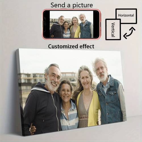 2d flat customized photo canvas printing vibrant modern bedroom decoration wall art perfect and unique birthday christmas fathers day mothers day thanksgiving valentines day gift memorabilia b